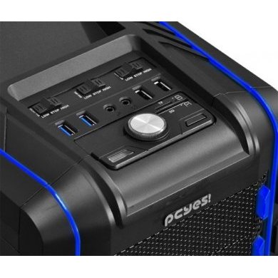 Pegasus-LB Gabinete PCYes Pegasus Azul Mid Tower