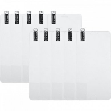 Kit 10 películas de vidro Iphone 7 Plus e Iphone 8 Plus