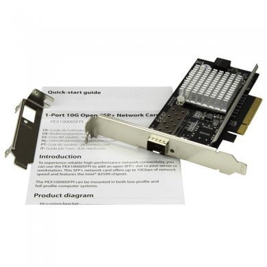 PEX10000SFPI StarTech Placa de Rede 10Gbps SFP+