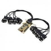 Placa Serial StarTech 16 Portas DB-9 Interface PCI Express x1, Tipo de cartão: Low Profile, Taxa máxima de tra
