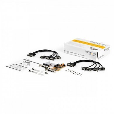 PEX8S1050LP Startech placa serial 8 Portas DB9 RS232 PCie x1