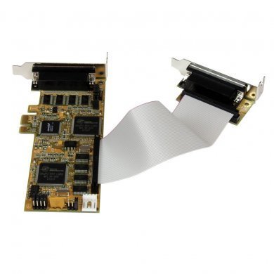 PEX8S950LP Placa Serial StarTech 8 Portas DB9 RS232 PCie x1