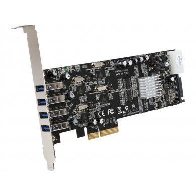 PEXUSB3S44V Startech Placa USB 3.0 4 Portas PCI-E x4