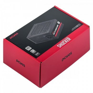 PF600SHW PCYes Fonte Gamer Shocker 600W 80 Plus White