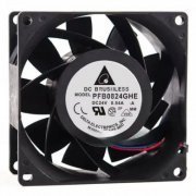 Delta cooler fan 24V 0.54A 80x80x38mm 2 fios 