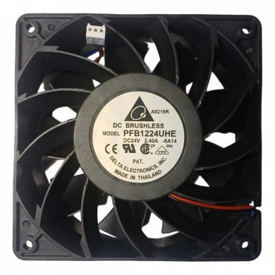 PFB1224UHE Delta Fan 24V 2.40A 120x120x38 3 fios
