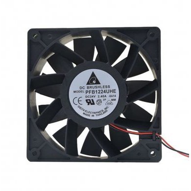 PFB1224UHE Delta Fan 24V 2.40A 120x120x38 3 fios