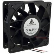 Delta Cooler Fan DC Tubeaxial 120x38mm 24VDC 252.85CFM, 48W, 66.5dBA, 5500RPM