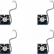 Kit 4x Fan Delta PFC0612DE 60x60x38mm DC 12V 1.68A para HP Proliant DL180 e G5 DL185 G5 