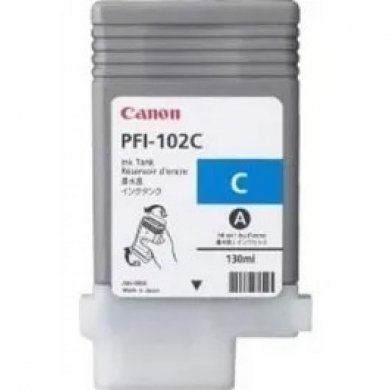PFI-102C Canon cartucho Plotter Canon Pfi 102 C Ciano