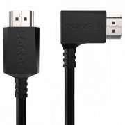 Pcyes cabo HDMI 2.1 conector 90º horizontal 3 metros 8K 60Hz