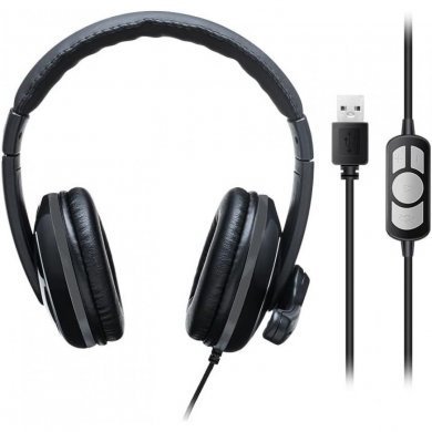 PH317 Multilaser headset Pro USB microfone com redução de ruído