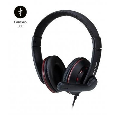 PH334 Multilaser Fone De Ouvido Headset Usb Gamer