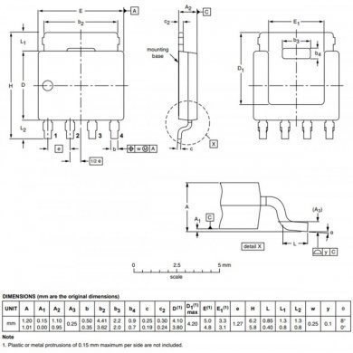 Transistor Mosfet 5030AL 30V 80A NCH SOT669
