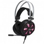 C3 Tech Headset Gamer Vulture 7.1 Preto 