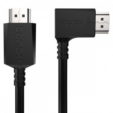 PHM20-3H-001 Pcyes cabo HDMI 2.0 conector 90º horizontal 3 metros