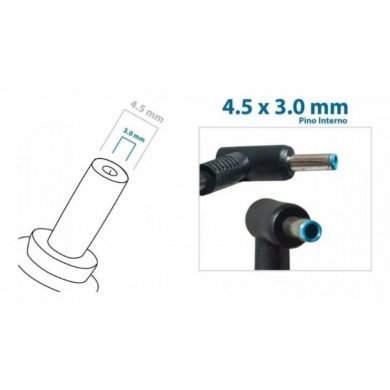 Fonte 19V 4.74A 90W 4.5x3.0mm compatível Mini PC Positivo