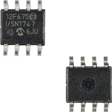 PIC12F675-I/SN MCU 8bit PIC RISC 1.75KB Flash 8Pin SOIC