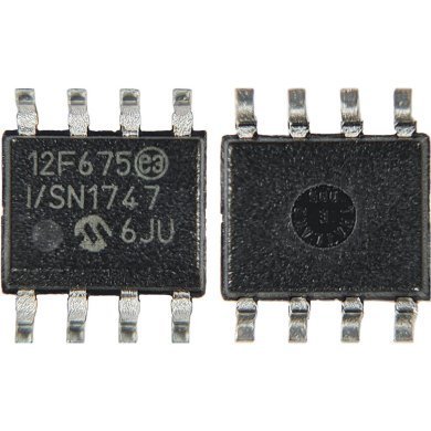 PIC12F675-I/SN MCU 8bit PIC RISC 1.75KB Flash 8Pin SOIC