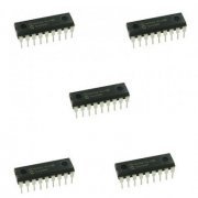 Microchip MCU 8Bit PDIP-18 (Kit 5 peças) 3.5KB 128 RAM 13 I/O 1 timer (PIC16C558-04E/P)