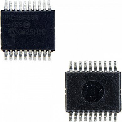PIC16F689-I/SS Kit 5x Ci Microchip PIC16F689 SSOP-20P (Kit 5x)