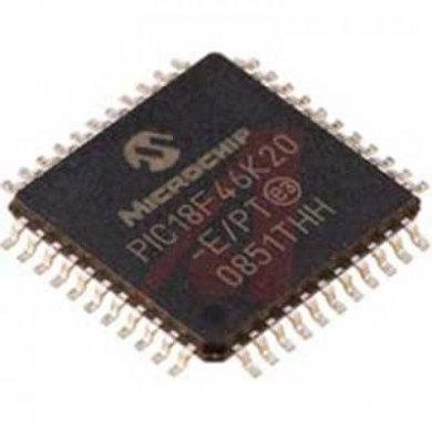 PIC18F46K20-E/PT Microchip Microcontrolador 8-Bit 48MHz