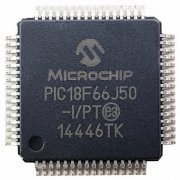 Microcontrolador Microchip MCU PIC18F66J50 64KB 64KB FLASH,  ...