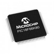 MCU PIC 8-bit 64KB 4KB, 16MIPS 12bit ADC, CTMU CAN TQFP-64 64Mhz