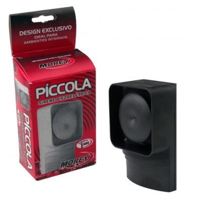 PICCOLA-BR Morey Sirene Piezoelétrica Piccola 12V 200mA