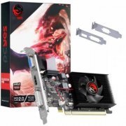 PCYes Placa de Vídeo AMD Radeon HD 5450 1GB com Kit Low Profile DDR3 64 bits HDMI/DVI/VGA 