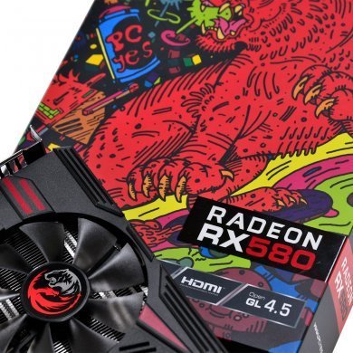 PJ580RX25608G5DF PCYes Placa de Vídeo AMD Radeon RX 580 8GB