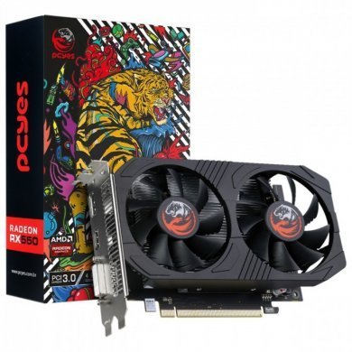 PJRX5504GGR5DF PCYES PLACA DE VIDEO AMD RADEON RX550 4GB