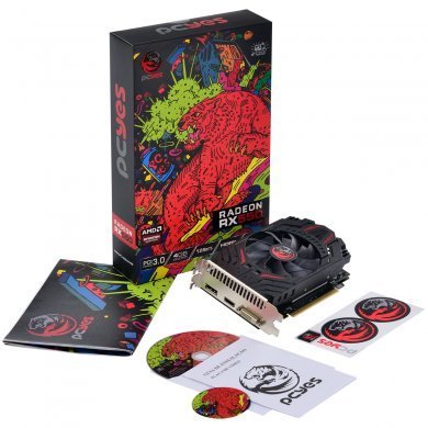 PJRX550R5SF PCYES  Placa de Video AMD Radeon RX550 4GB