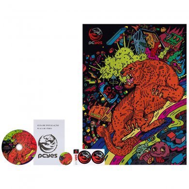 PJRX550R5SF PCYES  Placa de Video AMD Radeon RX550 4GB