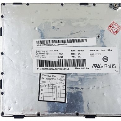 Teclado original Lenovo G40-30 G40-35 G40-70 G40-75