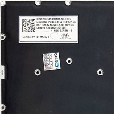 PK1314D3A28 Lenovo teclado notebook original Yoga 520-IKB cinza