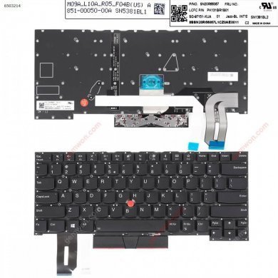 PK131BR1B01 Lenovo teclado notebook thinkpad T470 T490s series