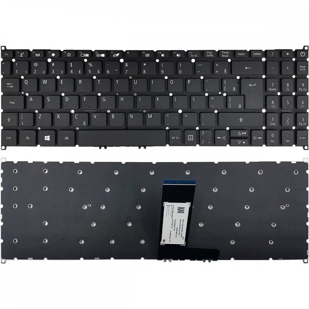 PK132WV3A29 Teclado original notebook Acer Aspire A515-45