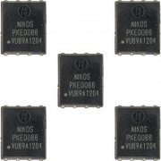 5x Mosfet NIKOS PKE00BB N-Channel 30V 75A PDFN 5x6mm kit com 5 unidades
