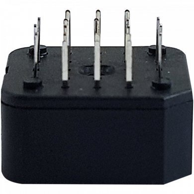 Soquete PLCC 20 pinos SMD preto (Kit 5x unidades)