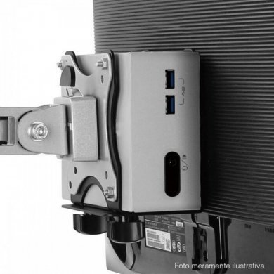 PCYES Suporte Para Cpu Nuc Thin Client Universal