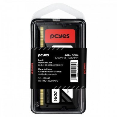 PCYES Memoria 4GB DDR4 3200MHz SODIMM 1.2V