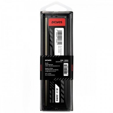 PM083200D4 PCYes Memória 8GB DDR4 3200Mhz Non-ECC UDIMM