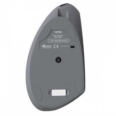 Vinik mouse vertical Power Fit wireless cinza