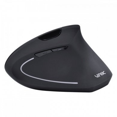 Vinik mouse vertical Power Fit wireless preto