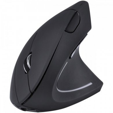 Vinik mouse vertical Power Fit wireless preto