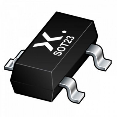 Transistor NPN BJT 40V 100mA SMD SOT23 (kit 20x)