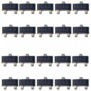 Transistor NPN BJT 40V 100mA SMD SOT23 (kit 20x) Marc ...