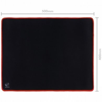 PCYes mousepad gamer Colors Medium Red 500x400mm