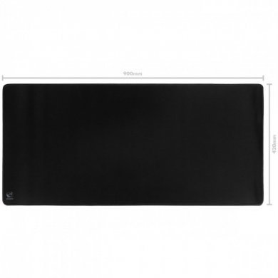 PCYES MOUSE PAD COLORS BLACK EXTENDED 900X420MM